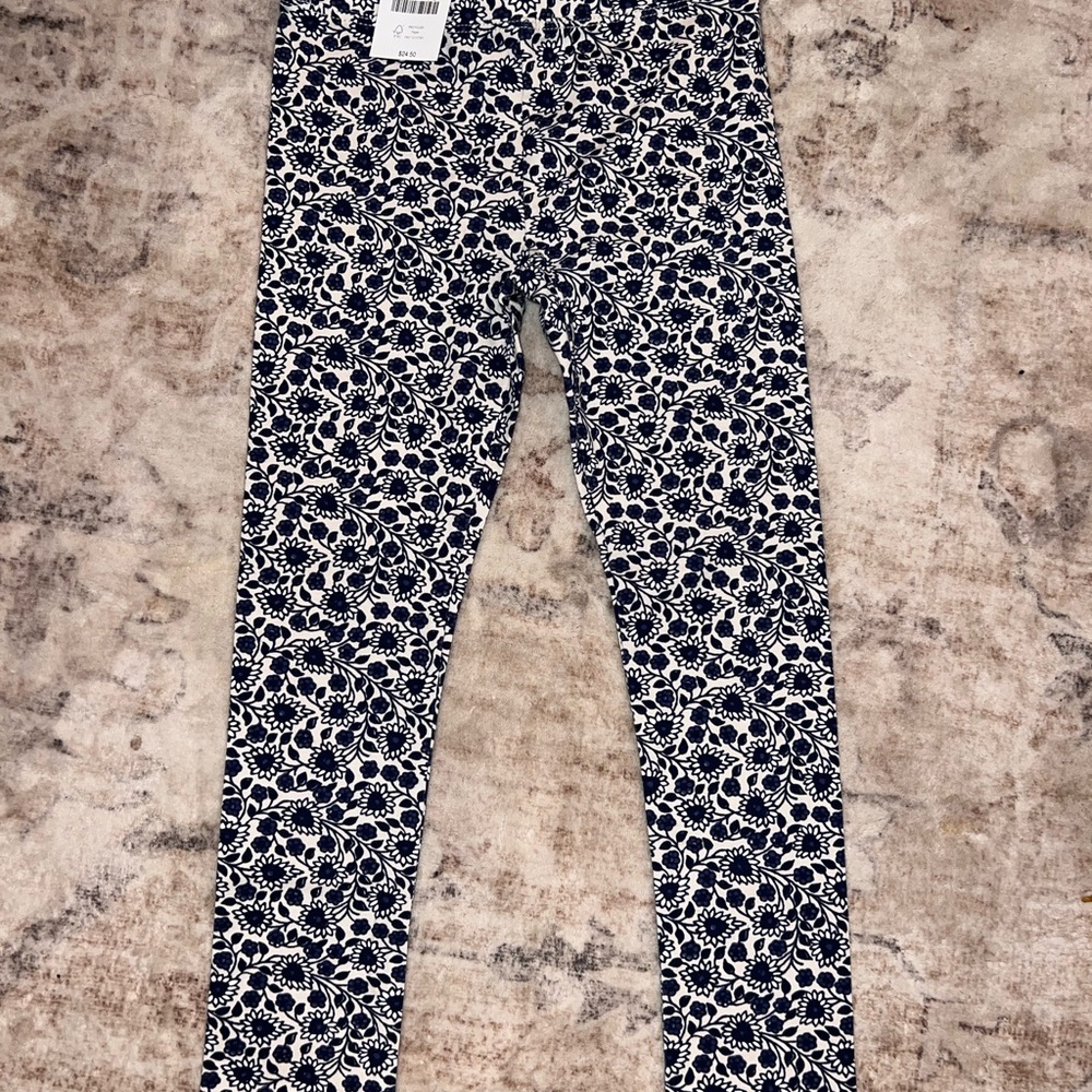 Chico's Black and White Patterned Leggings